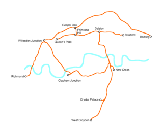 The London Overground network with all proposed changes in place