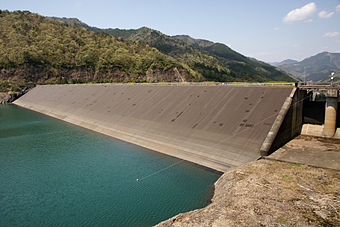 view of the Tataragi Dam