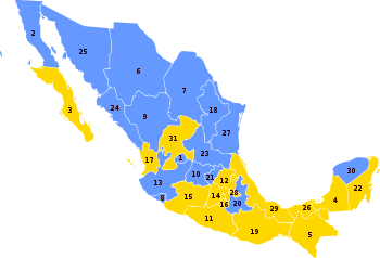 2006 Mexican election per state.svg