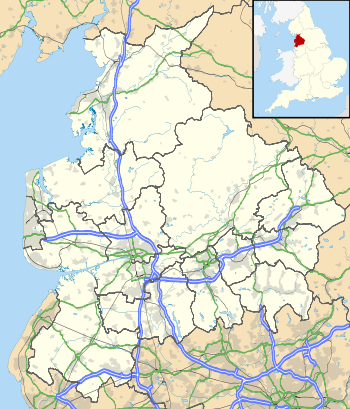 Lancashire is located in Lancashire