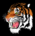 Newton North Tiger Mascot Logo .png
