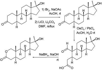 Oxandrolone Synthesis