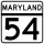 MD Route 54.svg