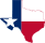 Flag-map of Texas.svg