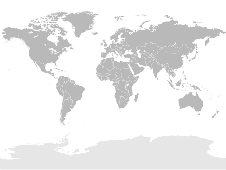 World map (Miller cylindrical projection, blank).svg