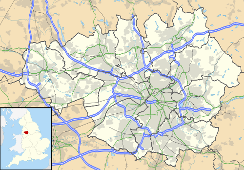Civil parishes in Greater Manchester is located in Greater Manchester