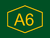 A6 highway logo