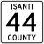 Isanti County Route 44 MN.svg