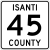 Isanti County Route 45 MN.svg