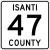Isanti County Route 47 MN.svg