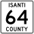 Isanti County Route 64 MN.svg