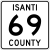 Isanti County Route 69 MN.svg