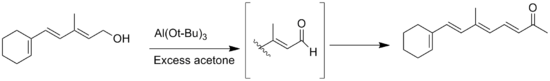 An Oppeneaur oxidation of aldehyde