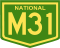 Australian National Route M31.svg
