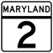 MD Route 2.svg