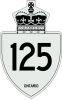 Highway 125 shield