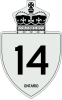 Highway 14 shield