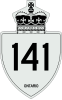 Highway 141 shield