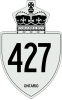 Highway 427 shield