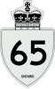 Highway 65 shield