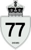 Highway 77 shield