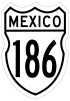 Federal Highway 186 shield
