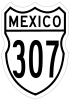 Federal Highway 307 shield