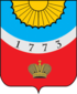 Coat of Arms of Tikhvin (Leningrad oblast) (1773).png