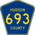 Hudson County Route 693 NJ.svg