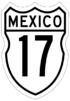 Federal Highway 17 shield