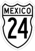 Federal Highway 24 shield