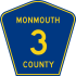 Monmouth County Route 3 NJ.svg