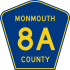 Monmouth County Route 8A NJ.svg