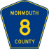 Monmouth County Route 8 NJ.svg