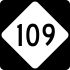 NC 109 marker