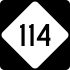 NC 114 marker