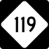 NC 119 marker