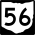 State Route 56 marker