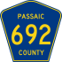 Passaic County Route 692 NJ.svg