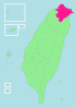 Taiwan ROC political division map Taipei City (propose).svg