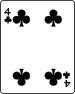 4 of clubs