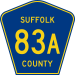 Suffolk County Route 83A NY.svg