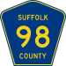Suffolk County Route 98 NY.svg