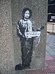 Banksy Hitchhiker to Anywhere Archway 2005.jpg