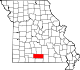 A state map highlighting Douglas County in the southern part of the state.