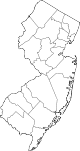 New Jersey Counties Outline.svg