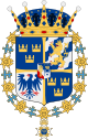 Prins Carl Philip vapen med Serafimerorden.svg