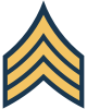 U.S. Army Sergeant's sleeve insignia