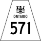 Highway 571 shield