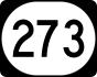 Delaware Route 273 marker